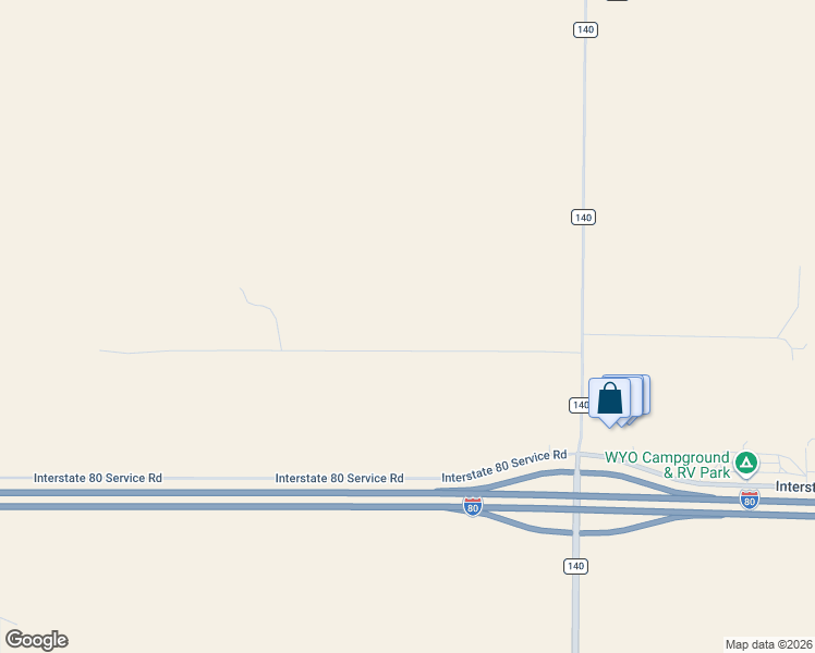 map of restaurants, bars, coffee shops, grocery stores, and more near 3970 Sunflower Ranch Road in Burns