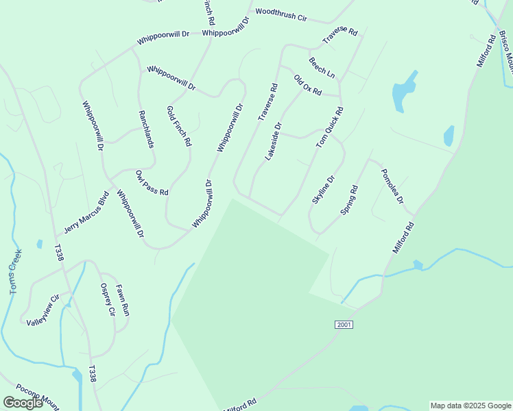 map of restaurants, bars, coffee shops, grocery stores, and more near 302 Traverse Road in Pocono Ranch Lands