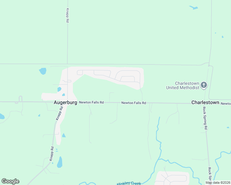 map of restaurants, bars, coffee shops, grocery stores, and more near 6399 Newton Falls Road in Ravenna