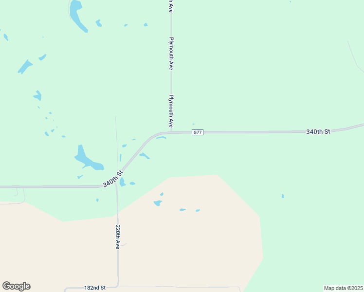 map of restaurants, bars, coffee shops, grocery stores, and more near 2532 340th Street in Cedar