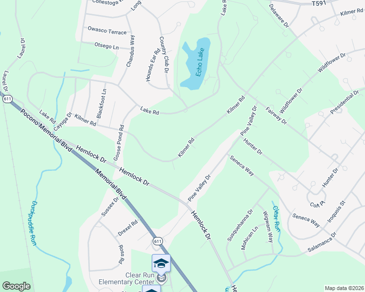 map of restaurants, bars, coffee shops, grocery stores, and more near 6348-7056 Kilmer Rd in Monroe