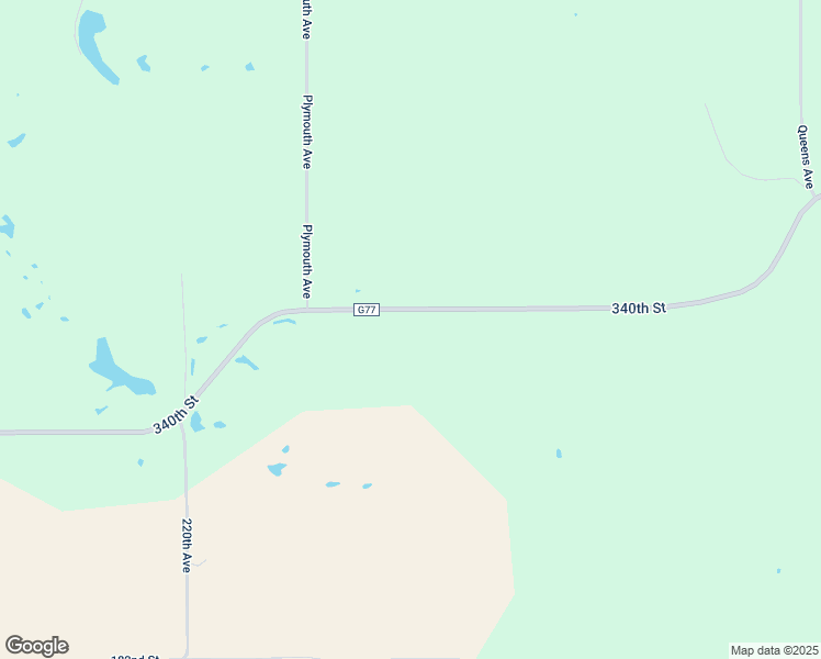map of restaurants, bars, coffee shops, grocery stores, and more near 2532-2614 340th Street in Cedar