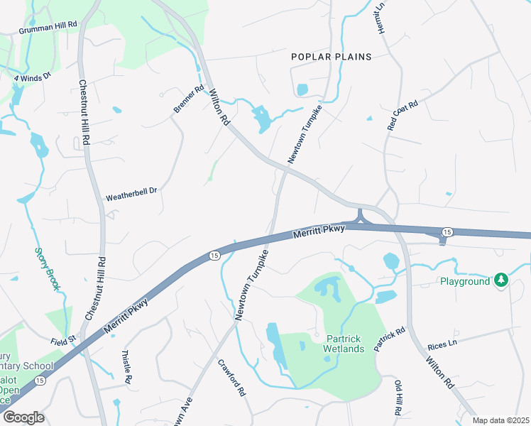 map of restaurants, bars, coffee shops, grocery stores, and more near 69b Newtown Turnpike in Westport