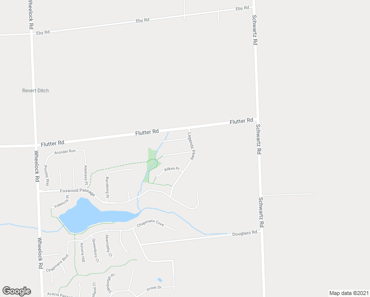map of restaurants, bars, coffee shops, grocery stores, and more near 10227 Chambord Knoll in Fort Wayne