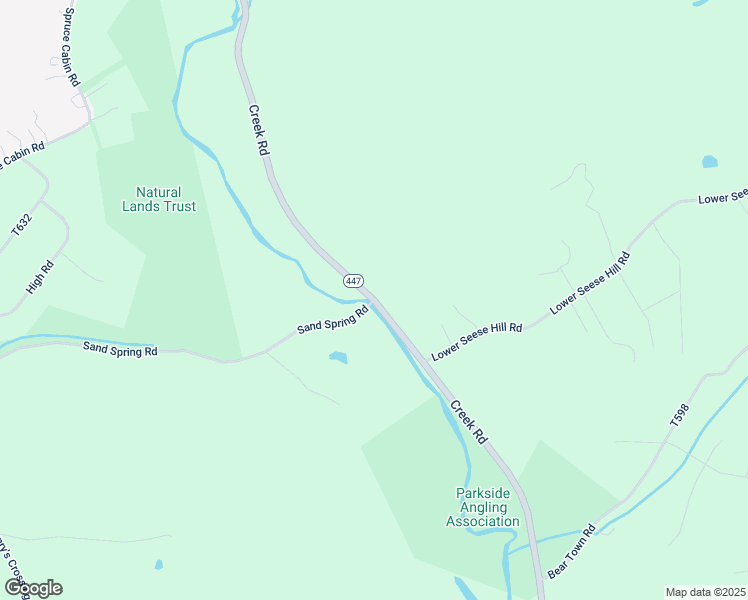 map of restaurants, bars, coffee shops, grocery stores, and more near Rte 447 in Cresco