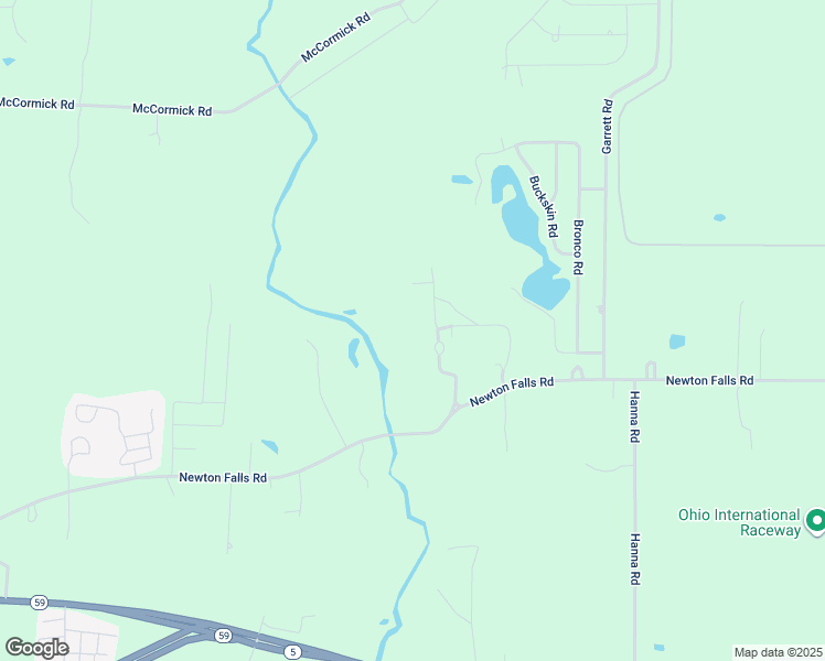 map of restaurants, bars, coffee shops, grocery stores, and more near 5555 Newton Falls Road in Ravenna
