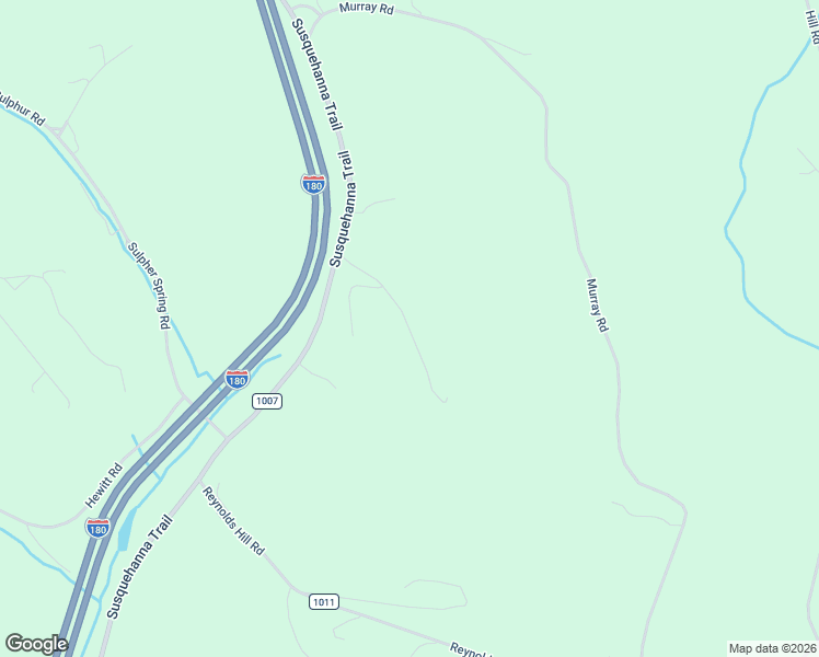 map of restaurants, bars, coffee shops, grocery stores, and more near Prokop Lane in Muncy