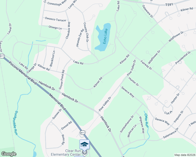 map of restaurants, bars, coffee shops, grocery stores, and more near 6348-7056 Kilmer Rd in Monroe