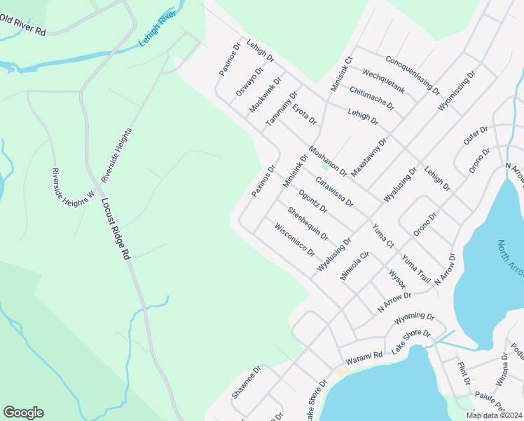 map of restaurants, bars, coffee shops, grocery stores, and more near 19 Minisink Drive in Monroe County