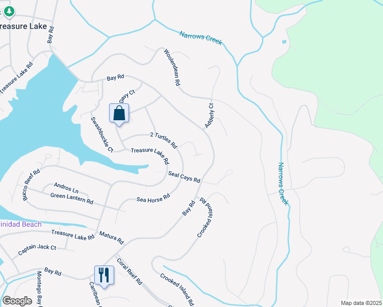 map of restaurants, bars, coffee shops, grocery stores, and more near 62 Jones Court in DuBois