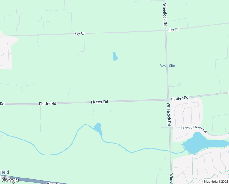 map of restaurants, bars, coffee shops, grocery stores, and more near 8625 Flutter Road in Fort Wayne