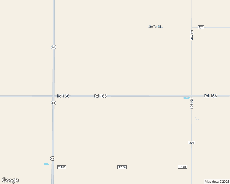 map of restaurants, bars, coffee shops, grocery stores, and more near 23443 Road 166 in Oakwood
