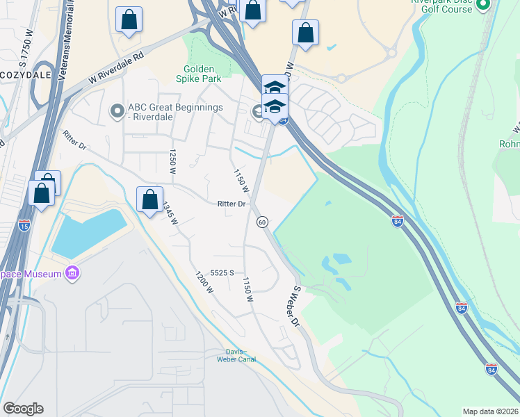 map of restaurants, bars, coffee shops, grocery stores, and more near in Riverdale