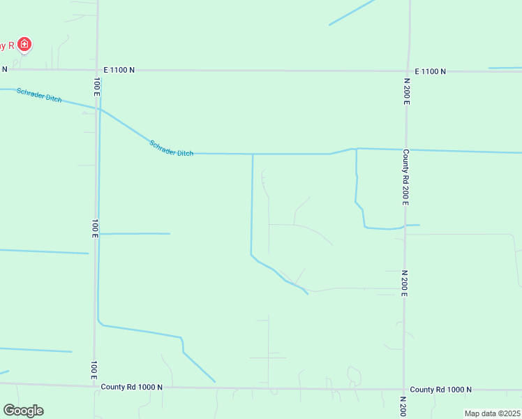 map of restaurants, bars, coffee shops, grocery stores, and more near 10558 Turkey Run in Wheatfield