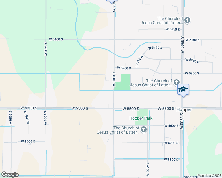 map of restaurants, bars, coffee shops, grocery stores, and more near 5391 South 6300 West in Hooper