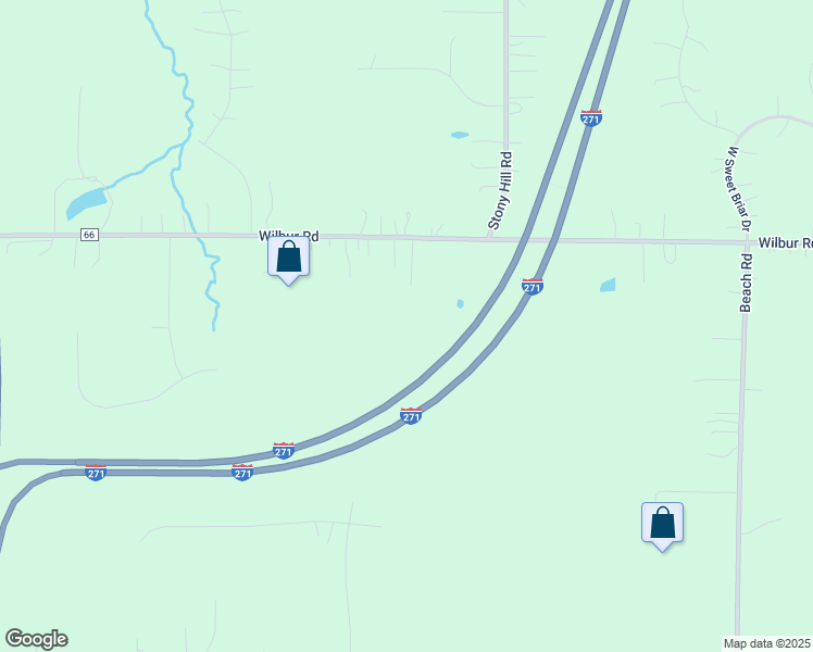 map of restaurants, bars, coffee shops, grocery stores, and more near 2294 Wilbur Road in Medina