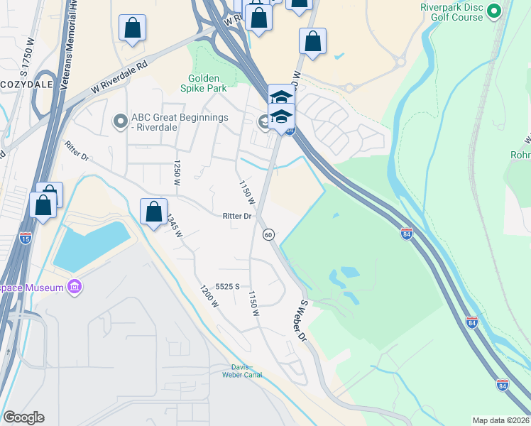 map of restaurants, bars, coffee shops, grocery stores, and more near in Riverdale