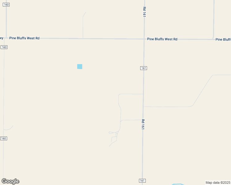map of restaurants, bars, coffee shops, grocery stores, and more near 1160 County Road 161 in Pine Bluffs