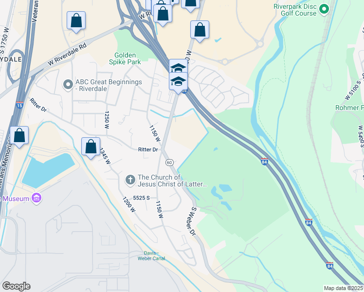 map of restaurants, bars, coffee shops, grocery stores, and more near 927 West Motor Vu Drive in Riverdale