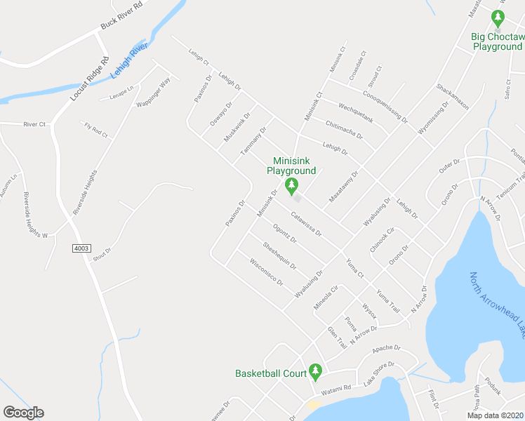 map of restaurants, bars, coffee shops, grocery stores, and more near 19 Minisink Drive in Monroe County