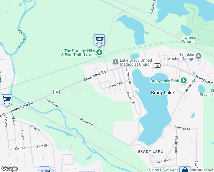 map of restaurants, bars, coffee shops, grocery stores, and more near 1933 Davidson Avenue in Kent