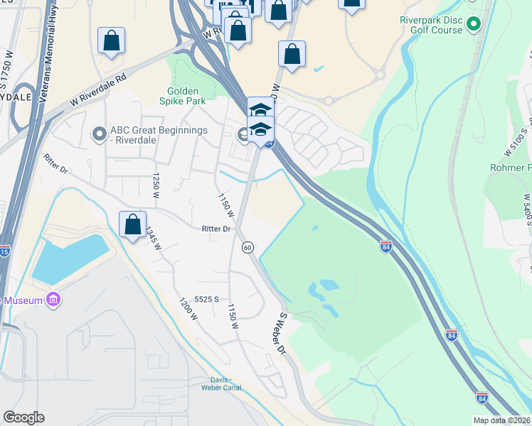 map of restaurants, bars, coffee shops, grocery stores, and more near in Riverdale
