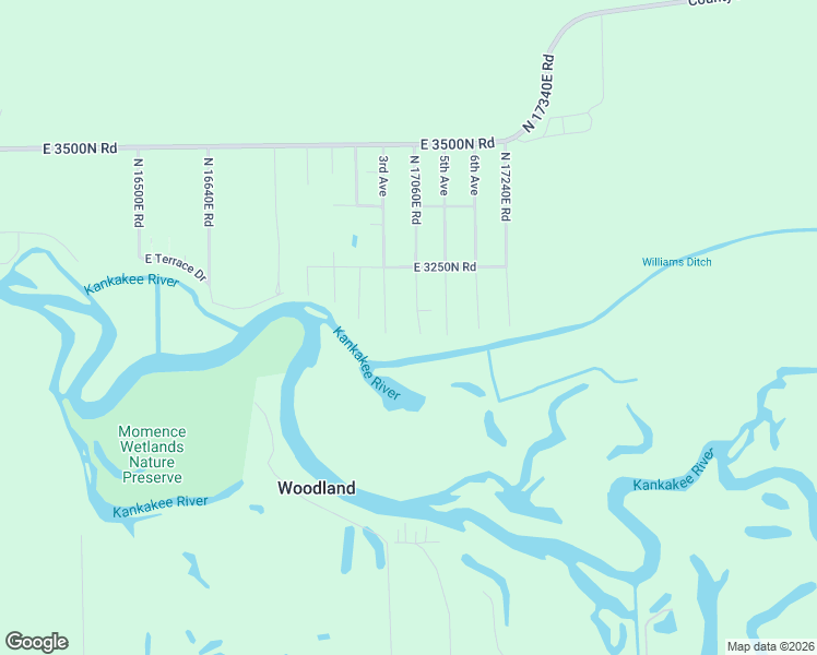 map of restaurants, bars, coffee shops, grocery stores, and more near 3195 3rd Avenue in Momence