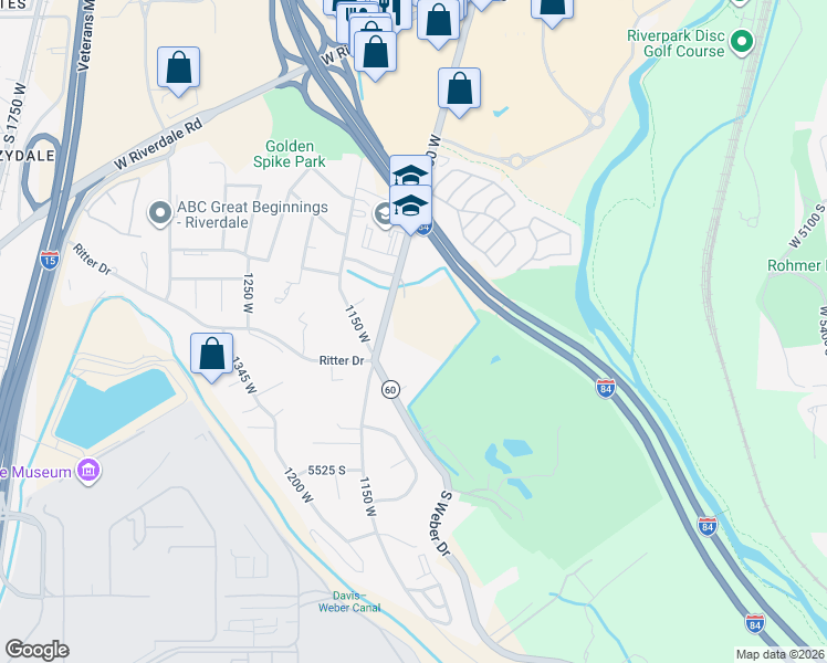 map of restaurants, bars, coffee shops, grocery stores, and more near 964 West Motor Vu Drive in Riverdale