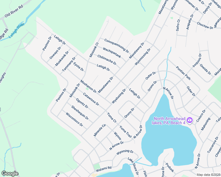 map of restaurants, bars, coffee shops, grocery stores, and more near 1581 Arrowhead Lk in Monroe