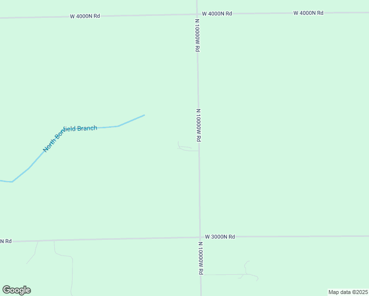 map of restaurants, bars, coffee shops, grocery stores, and more near 3388 North 10000W Road in Bonfield