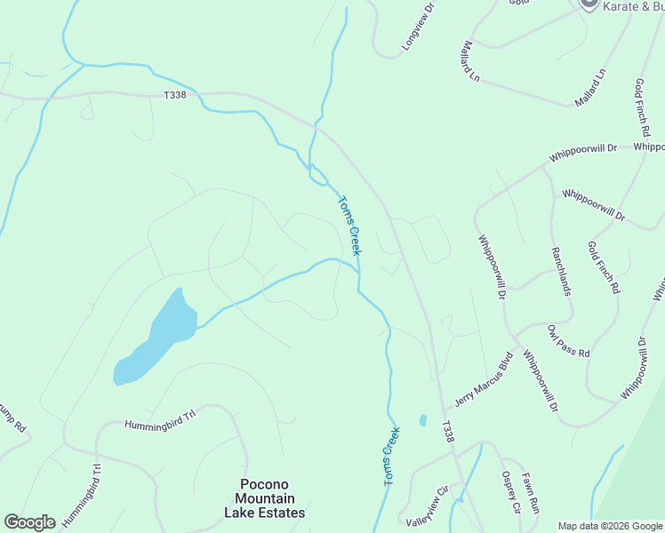 map of restaurants, bars, coffee shops, grocery stores, and more near 510-598 Sparrow Road in Pike County