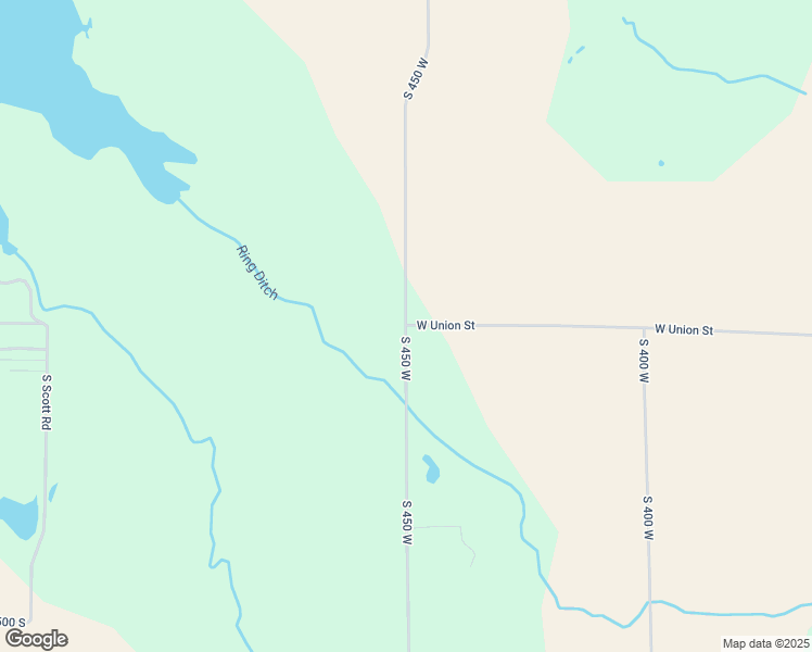 map of restaurants, bars, coffee shops, grocery stores, and more near 4500 South 450 West in Claypool