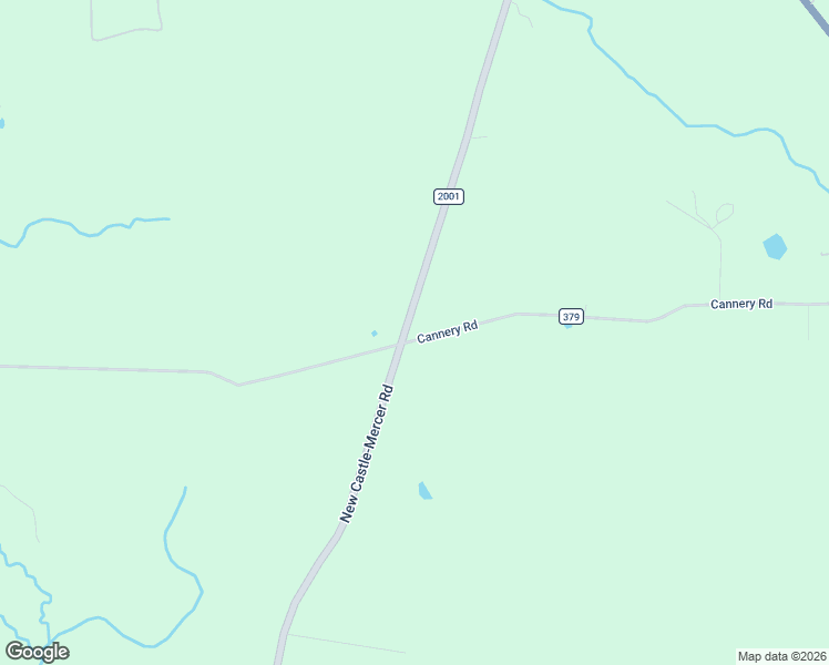 map of restaurants, bars, coffee shops, grocery stores, and more near 393 Cannery Road in Mercer