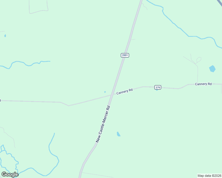 map of restaurants, bars, coffee shops, grocery stores, and more near 393 Cannery Road in Mercer