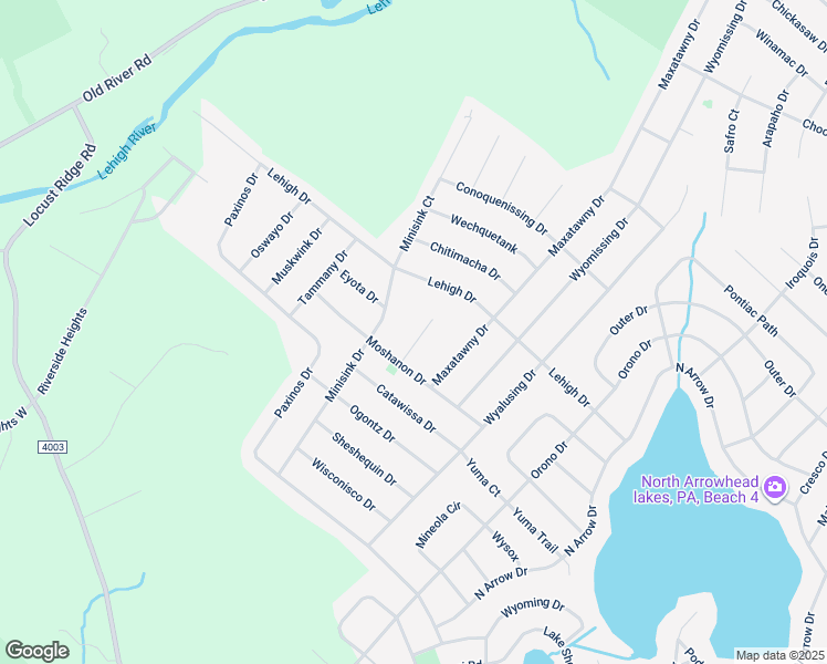 map of restaurants, bars, coffee shops, grocery stores, and more near 115 Fala Ct in Monroe County
