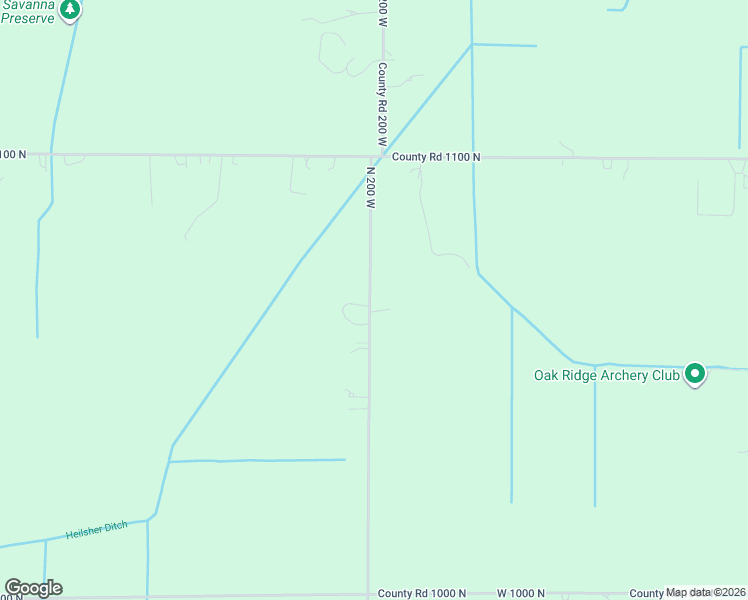 map of restaurants, bars, coffee shops, grocery stores, and more near 10101-10951 North 200 West in Wheatfield