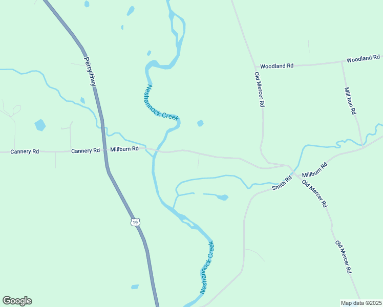 map of restaurants, bars, coffee shops, grocery stores, and more near 77 Millburn Road in Mercer
