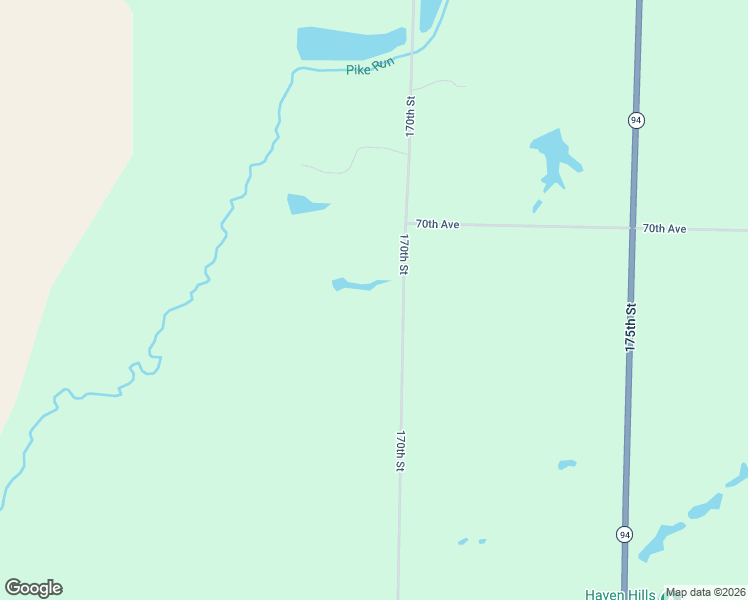 map of restaurants, bars, coffee shops, grocery stores, and more near 600-698 170th Street in Aledo