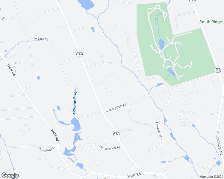 map of restaurants, bars, coffee shops, grocery stores, and more near 725 Oenoke Ridge in New Canaan