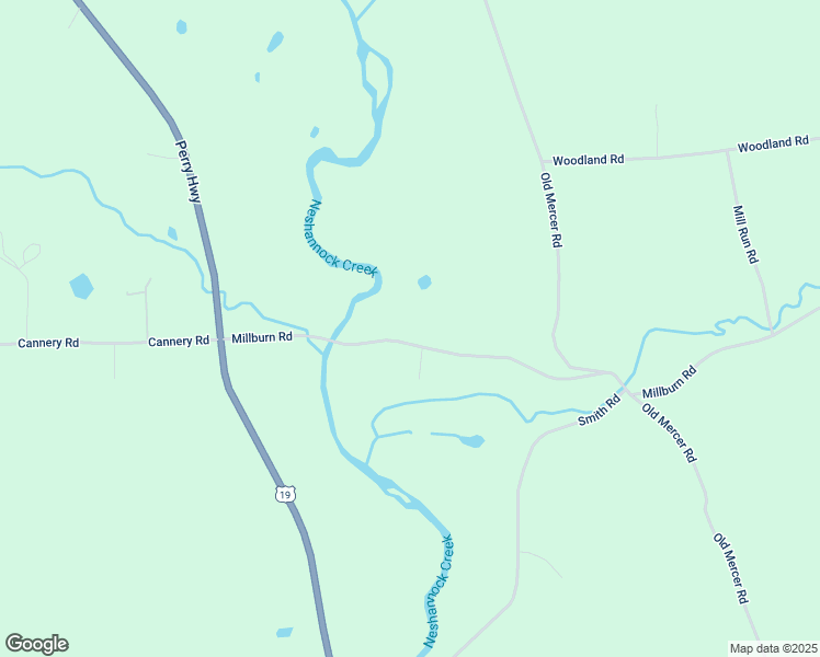 map of restaurants, bars, coffee shops, grocery stores, and more near 77 Millburn Road in Mercer
