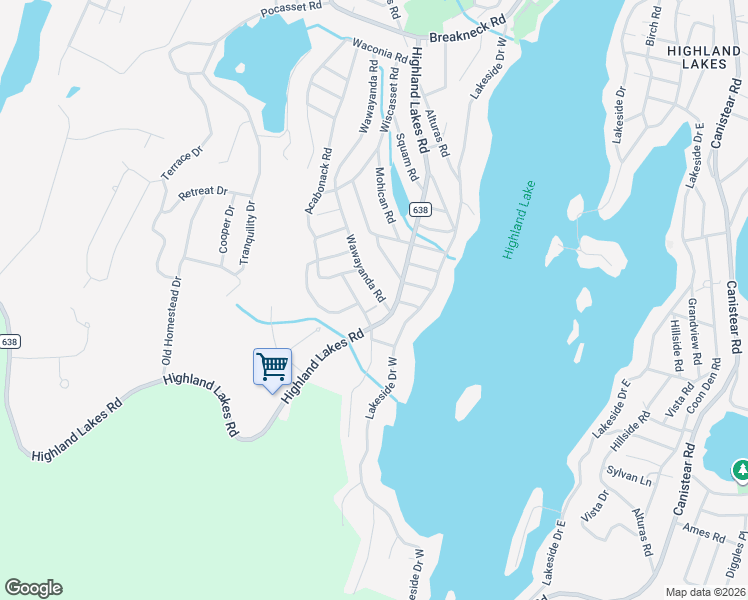 map of restaurants, bars, coffee shops, grocery stores, and more near 205 Wawayanda Road in Vernon Township
