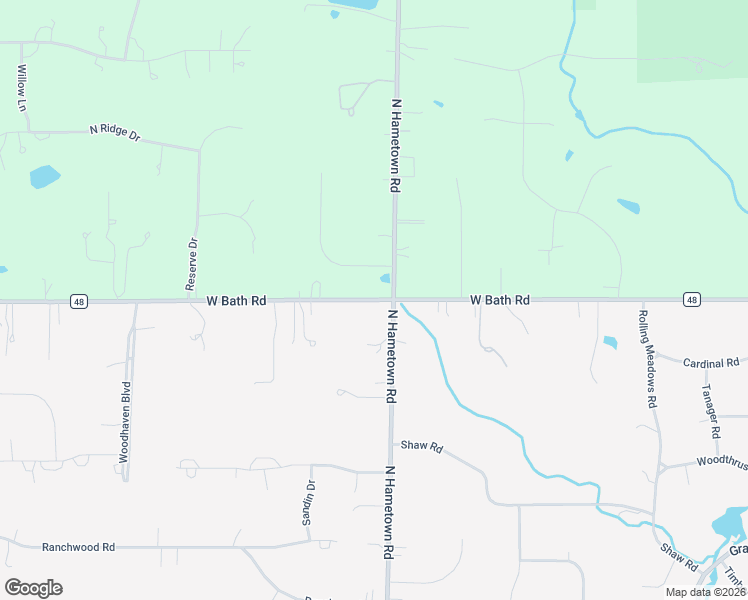 map of restaurants, bars, coffee shops, grocery stores, and more near 4694 W Bath Rd in Akron