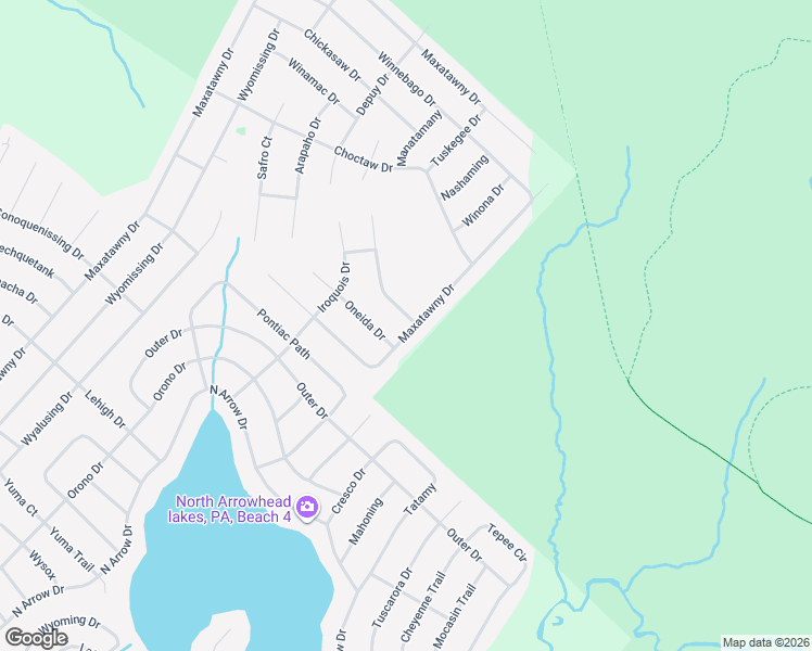 map of restaurants, bars, coffee shops, grocery stores, and more near 1105 Shasta Drive in Monroe County