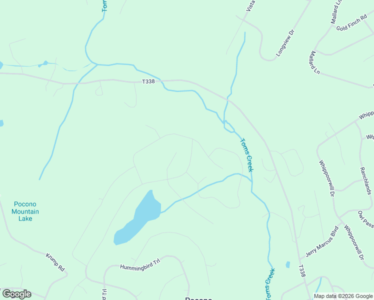 map of restaurants, bars, coffee shops, grocery stores, and more near 2475 Eagle Path in Pocono Mountain Lake Estates