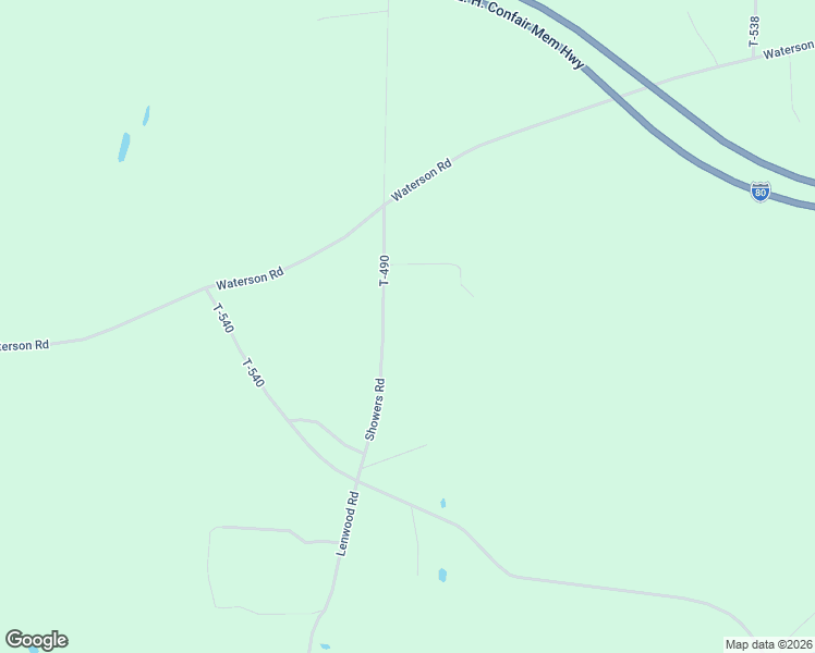 map of restaurants, bars, coffee shops, grocery stores, and more near 324 Showers Road in Clarion