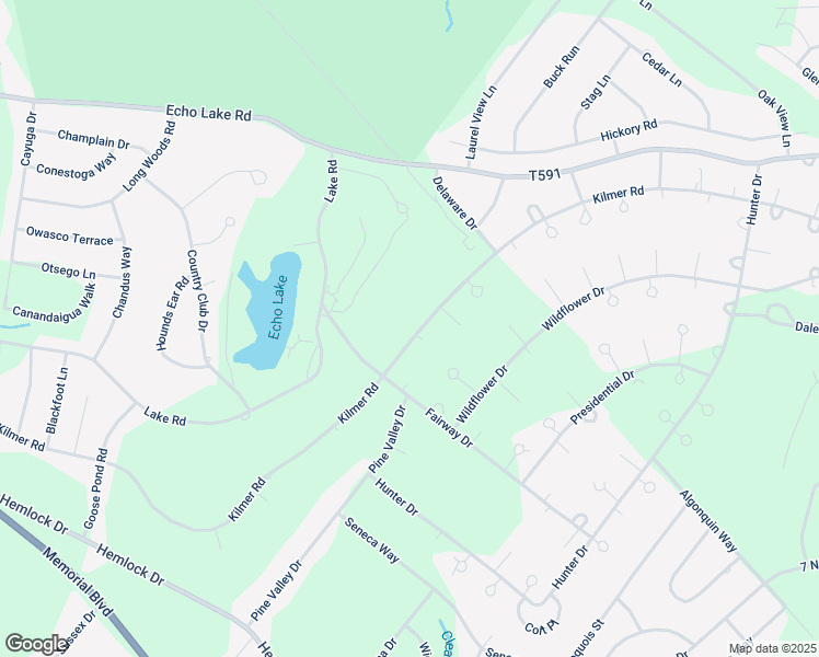 map of restaurants, bars, coffee shops, grocery stores, and more near 1241 Kilmer Road in Tobyhanna