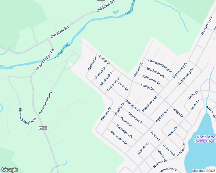 map of restaurants, bars, coffee shops, grocery stores, and more near 334 Tammany Drive in Monroe County