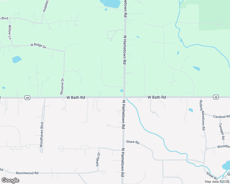 map of restaurants, bars, coffee shops, grocery stores, and more near 4694 West Bath Road in Akron