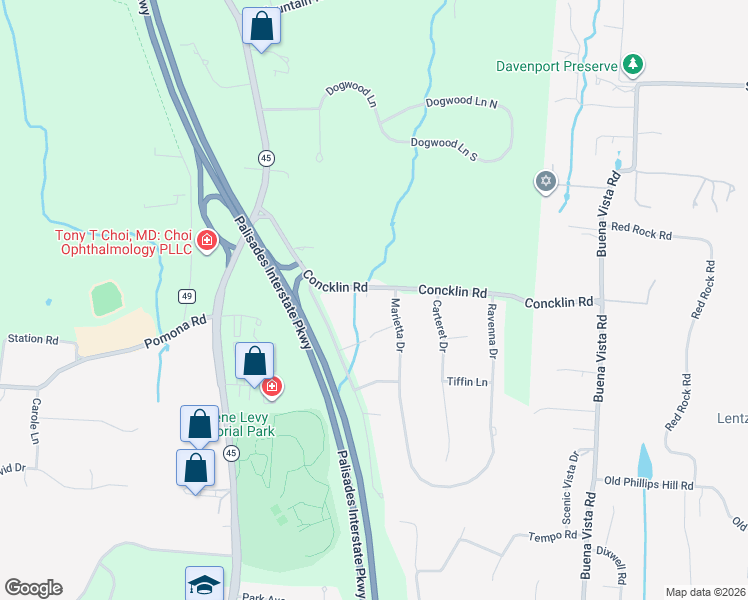 map of restaurants, bars, coffee shops, grocery stores, and more near 6 Neptune Court in Pomona
