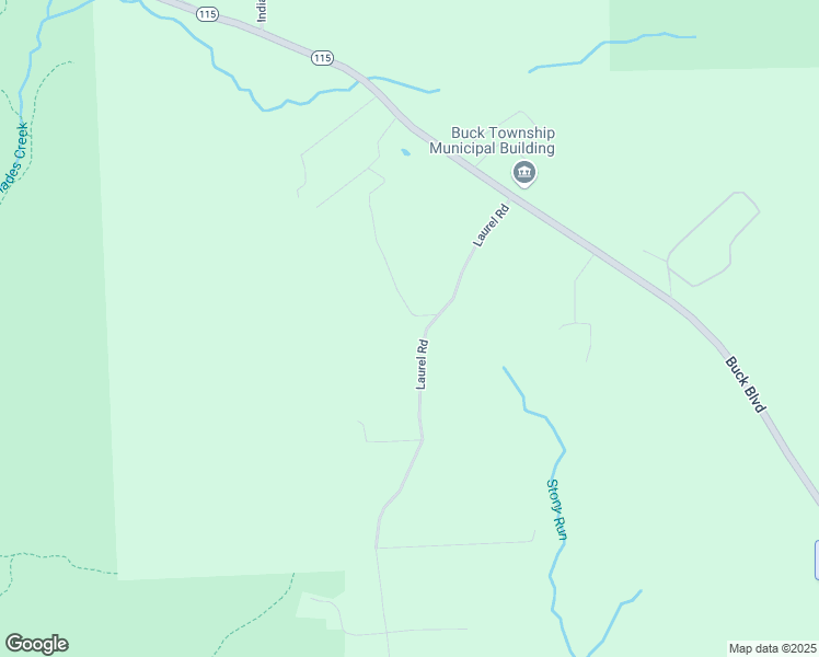 map of restaurants, bars, coffee shops, grocery stores, and more near 91 Laurel Road in White Haven